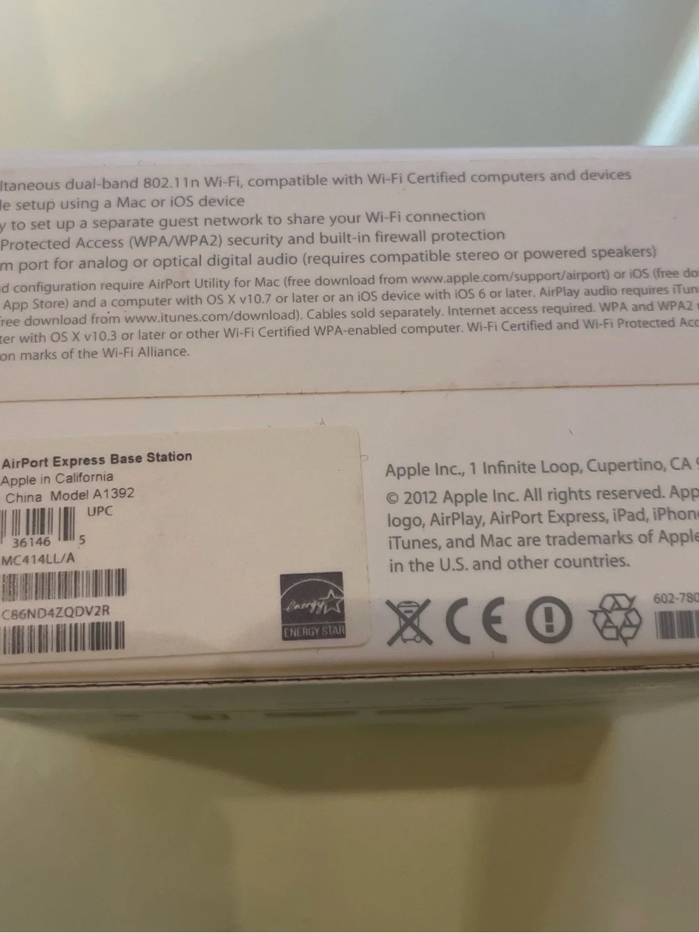 Apple AirPort Express WiFi